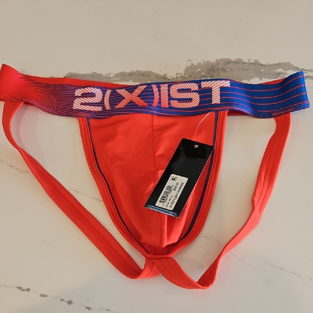 2(X)IST Red Jockstrap size Medium
